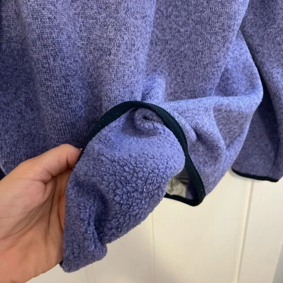 Kids' L.L.Bean Sweater Fleece, Pullover, M 10/12 - Picture 9 of 11